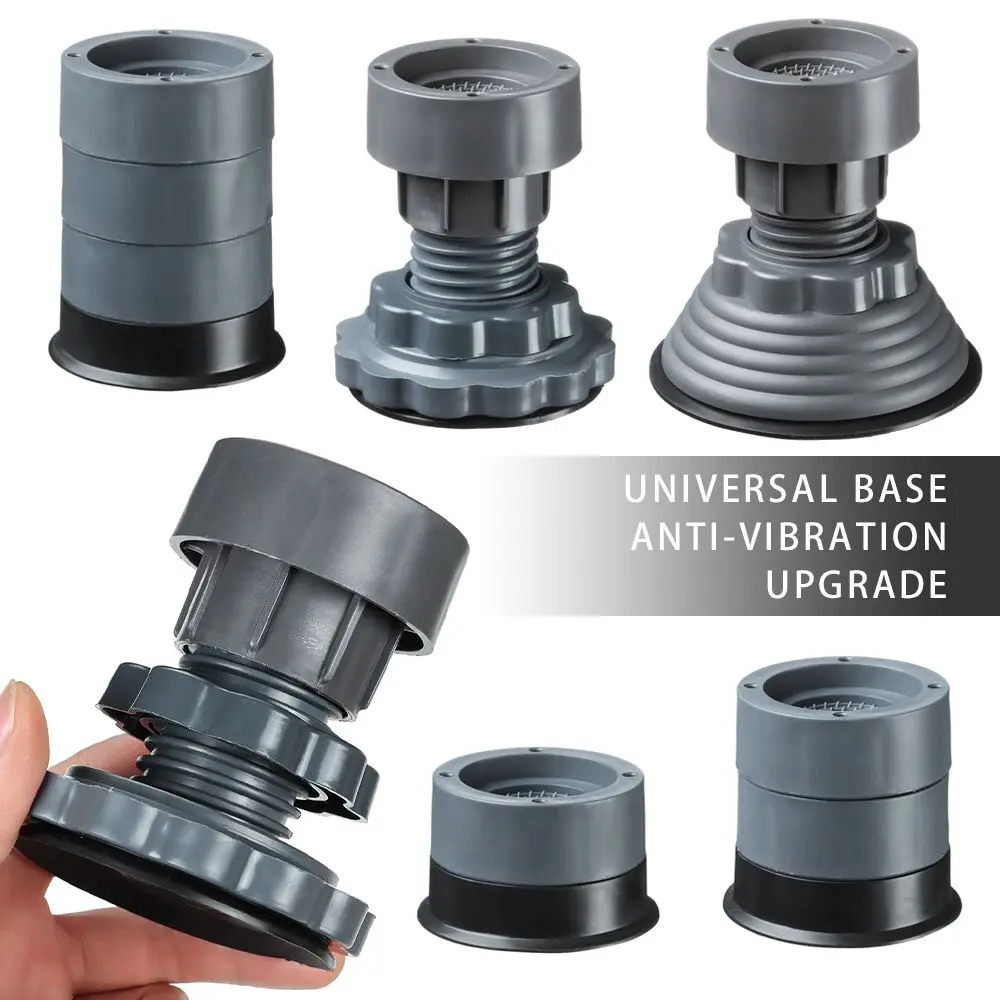 Universal Washer Feet Pad Anti Slip Sofa Cabinet Heightening Pad Washing Machine Dryer Support Noiseproof Table Chair Stabilizer