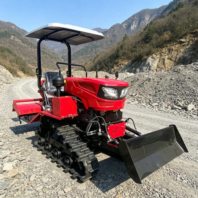 

Customized Farm‑Specific Rotary Tiller, High‑Power Tracked Rotary Tiller, Plowing Tractor, Farm Deep‑Tillage Rotary Tiller