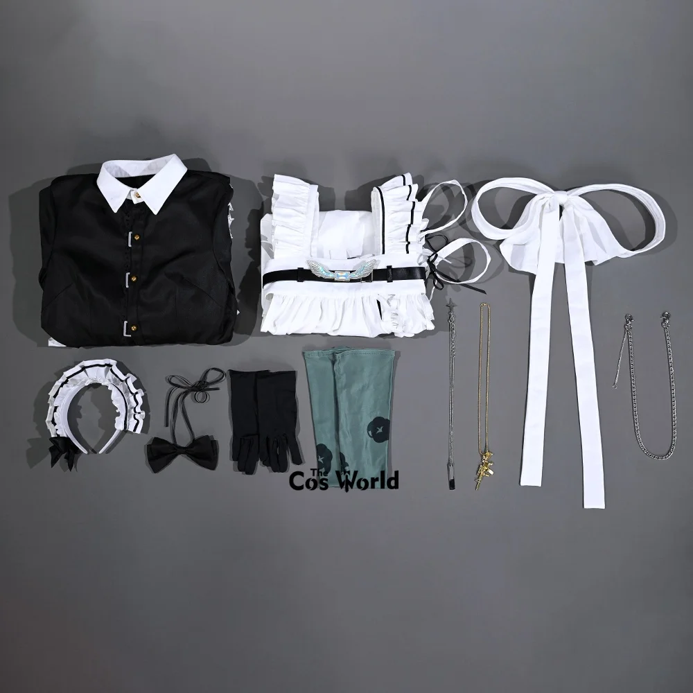 الظاهري YouTuber Vtuber NIJISANJI Kanae Kanakana خادمة ملابس أنيمي تأثيري ازياء