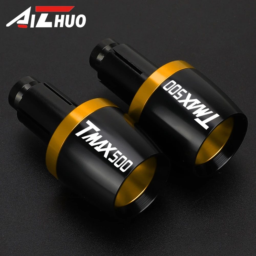 

Заглушки-свечки для руля мотоцикла 7/8'' (22 мм) с противовесом для Yamaha T-MAX TMAX 500 TMAX500 2008-2025 2026