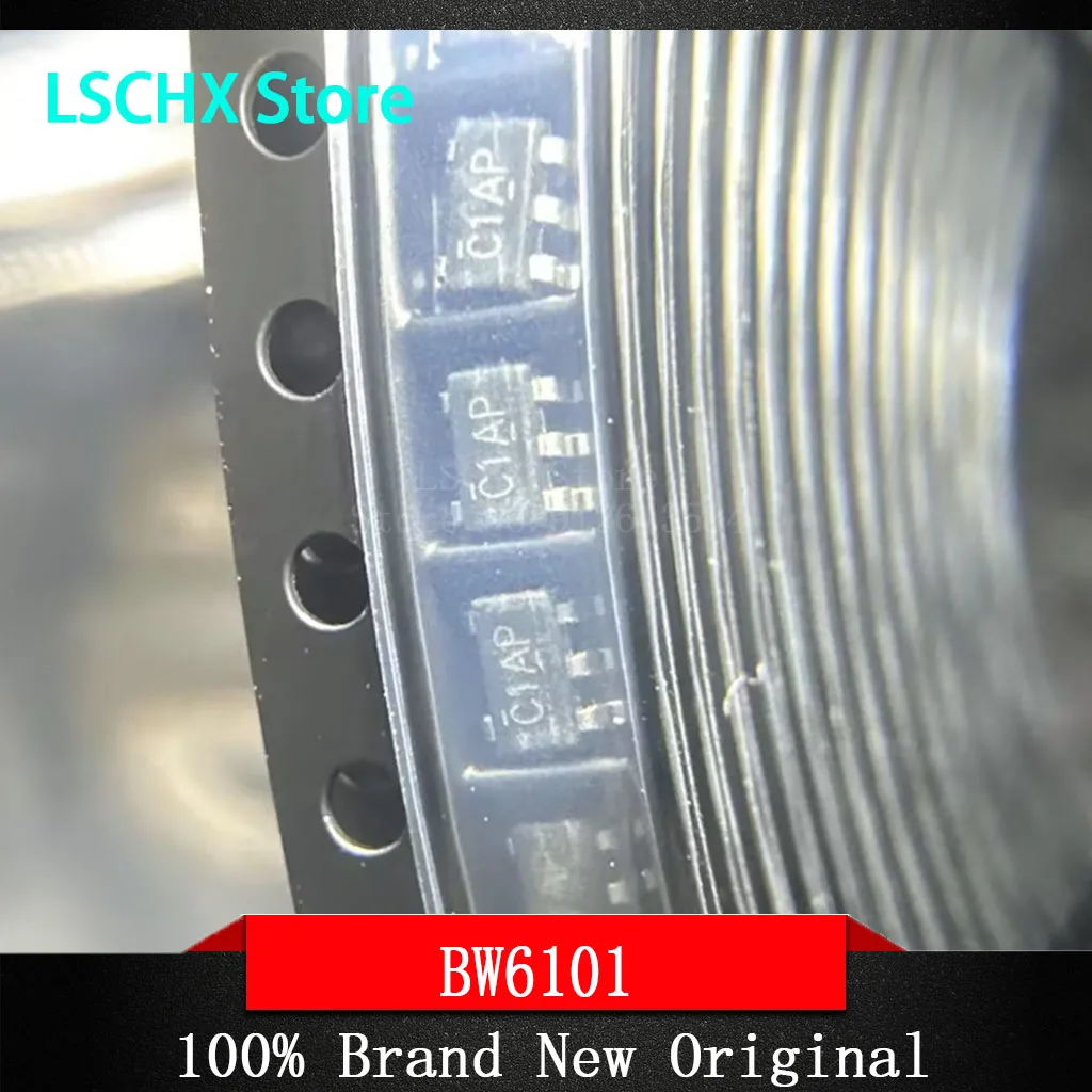 

10 шт Новый BW6101 BW-6101 Шелковый экран: C1AP SOT23-5 super защитный конденсатор chip IC