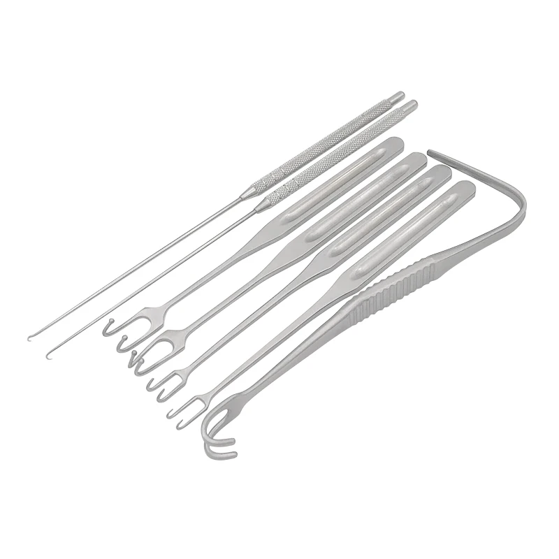 

Eyelid hook, single and double claw, double eyelid hook, nasal cavity, lower jaw plastic surgery and beauty instrument, skin hoo