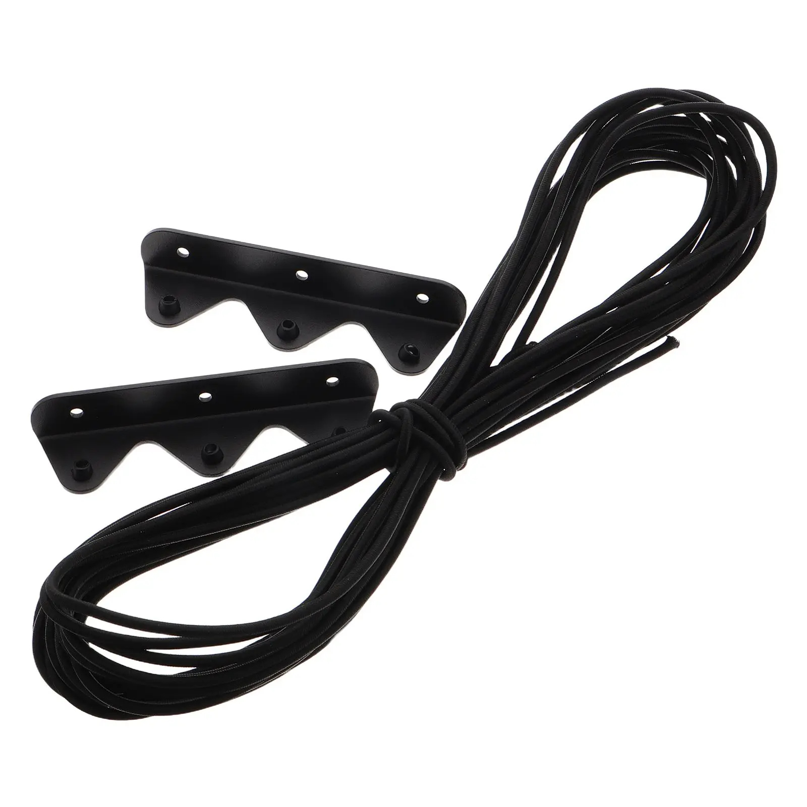

RV Accessories Stabilizer Tie Down Anchors Black Cover Straps High Strength Elastic Cord Suitable Various Models Prevent Falling