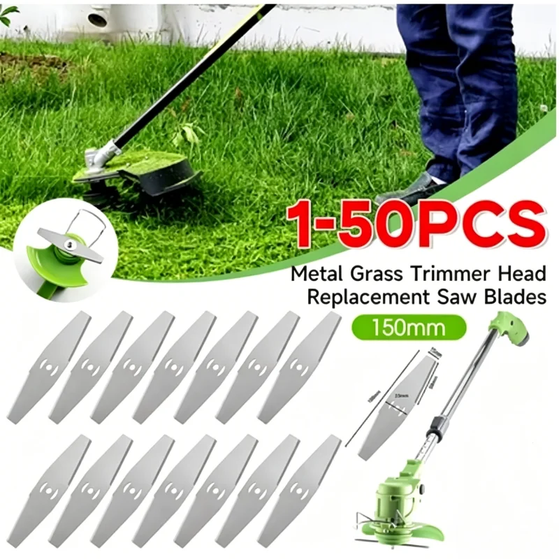 

LUSQI 150mm Metal Trimmer Blade Universal Weed Wacker Replacement Saw Blade Durable Brush Cutter Accessory For Garden Power Tool