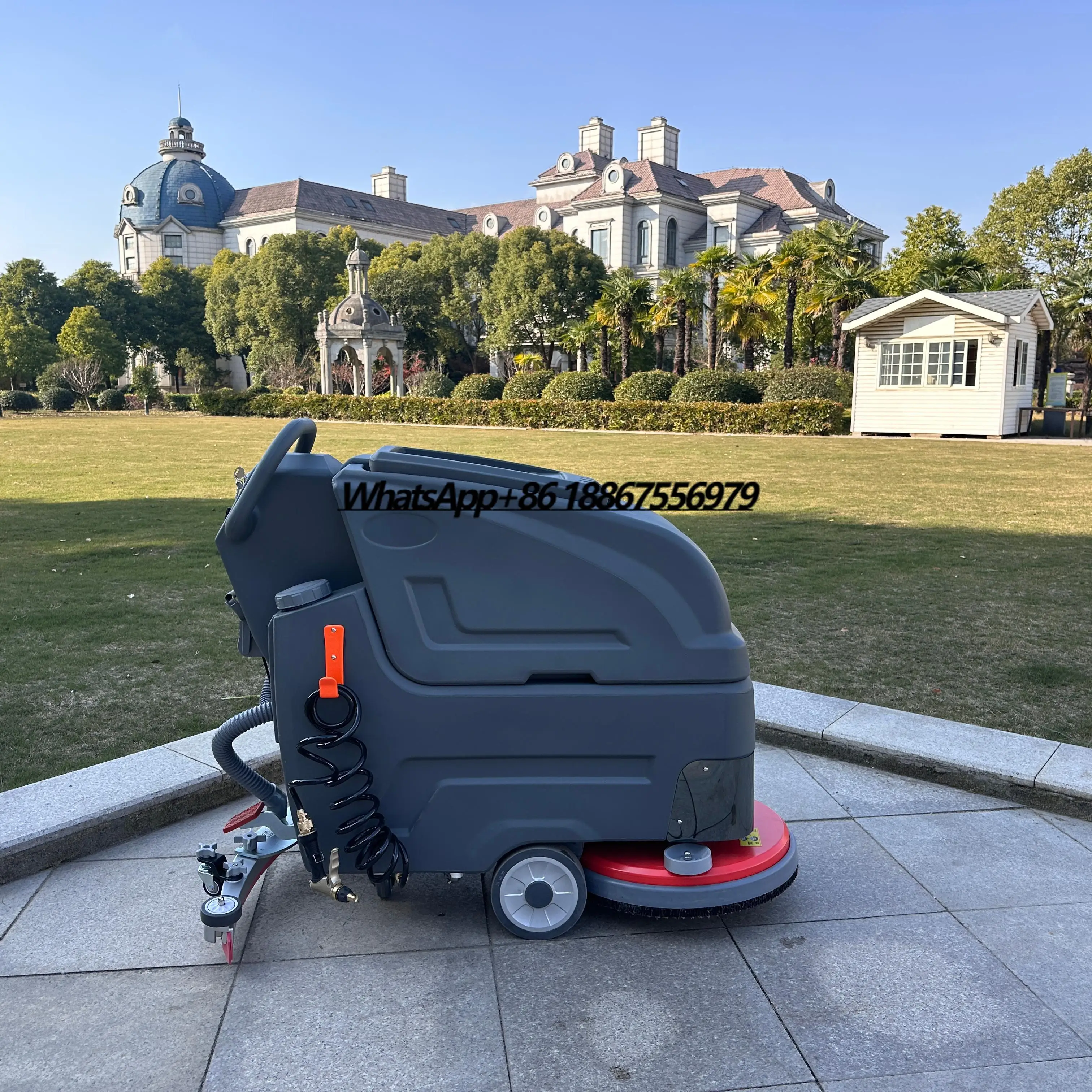 

CE Certificated Electric Marble Tile Cleaning Dryer Machine Hand Push Floor Scrubber