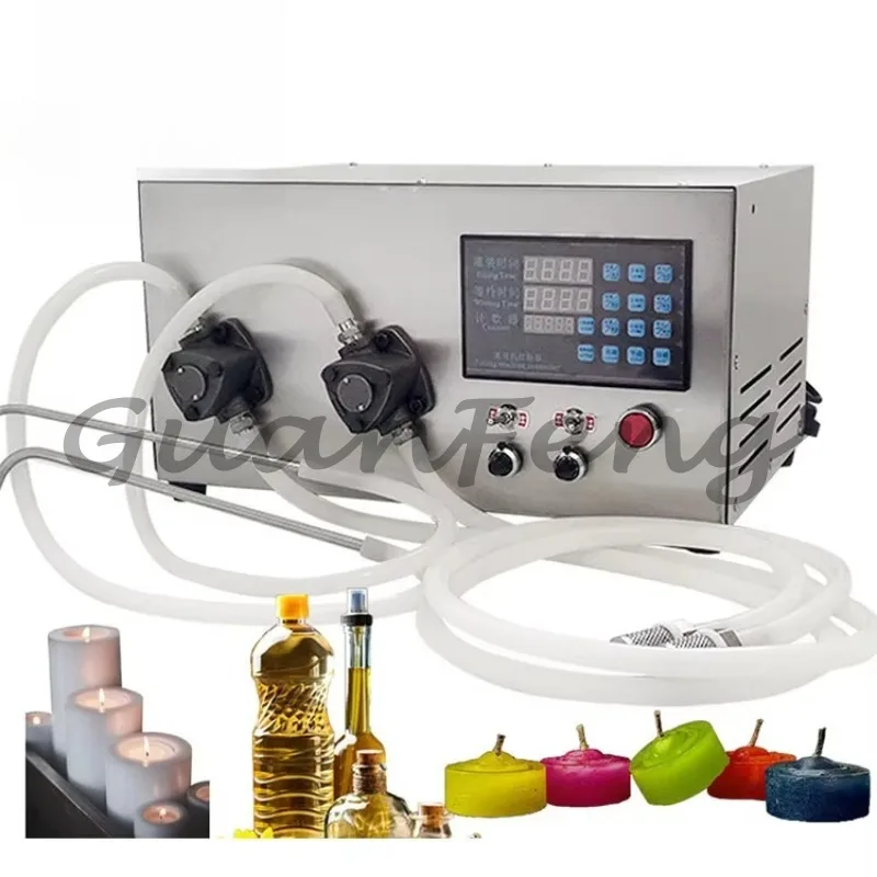 Gear Pump Hot Wax Filling Machine, Fully Automatic Paraffin Wax Filler for Wax Melting and Filling Production