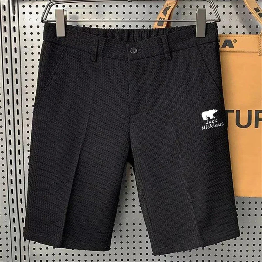 Jack Nicklaus Golf Clothing Men Casual Straight Leg Pants Summer Golf Wear Men Golf Shorts Chaopai Commerce Quarter Pants