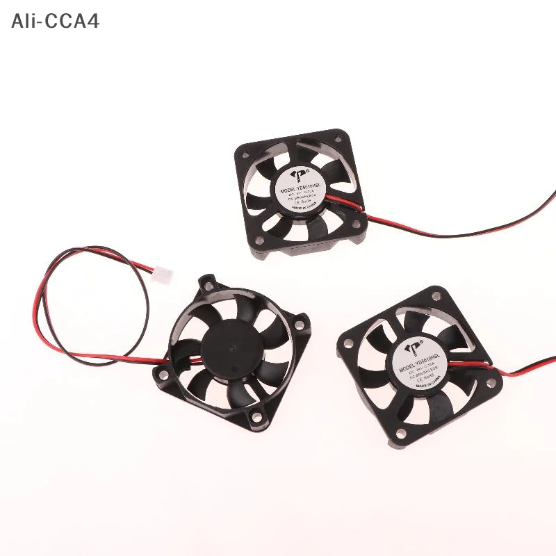 1pc/3pcs dc ventilador de refrigeração 5010mm dc ventilador rolamento hidráulico 5v 12v 24v impressão 3d luz do carro máquina aromaterapia