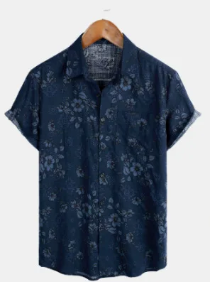 2026 Hawaiian Shirts Men's 3D Print Casual Beach Vacation Shirts Fashion Streetwear Men Summer Short Sleeve Shirt Tops Oversized