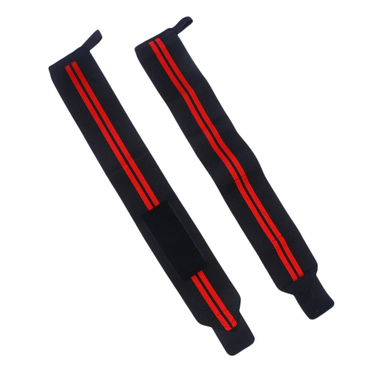 

2Pcs Fitness Training Wrist Wraps Adjustable Heavy Duty Gym Wristband Thumb Loop Hand Support Wrist Stabilizer for Strength