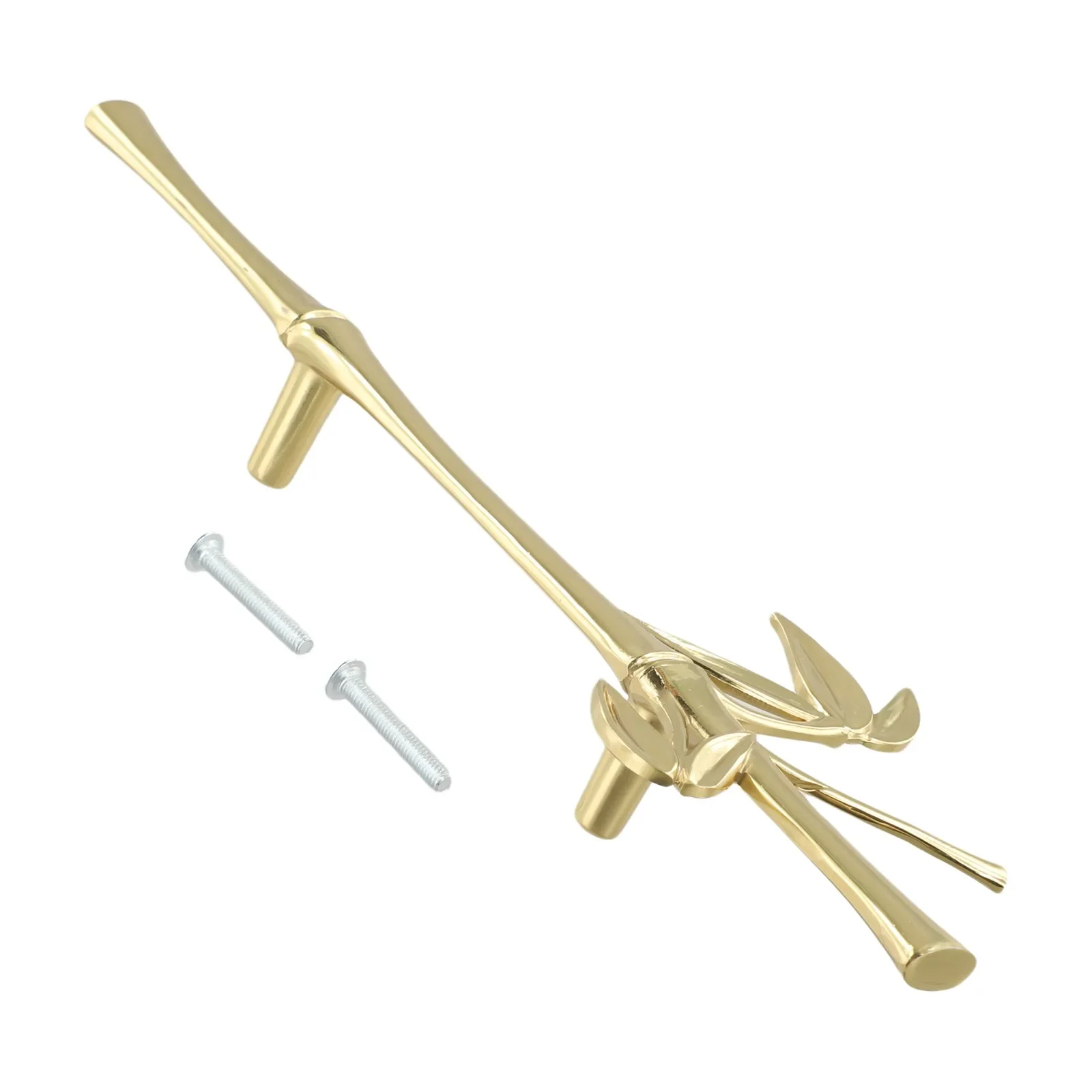 

Easy Installation Drawer Handle Elegant Drawer Pull Easy Installation Long-lasting Finish Solid Brass Construction