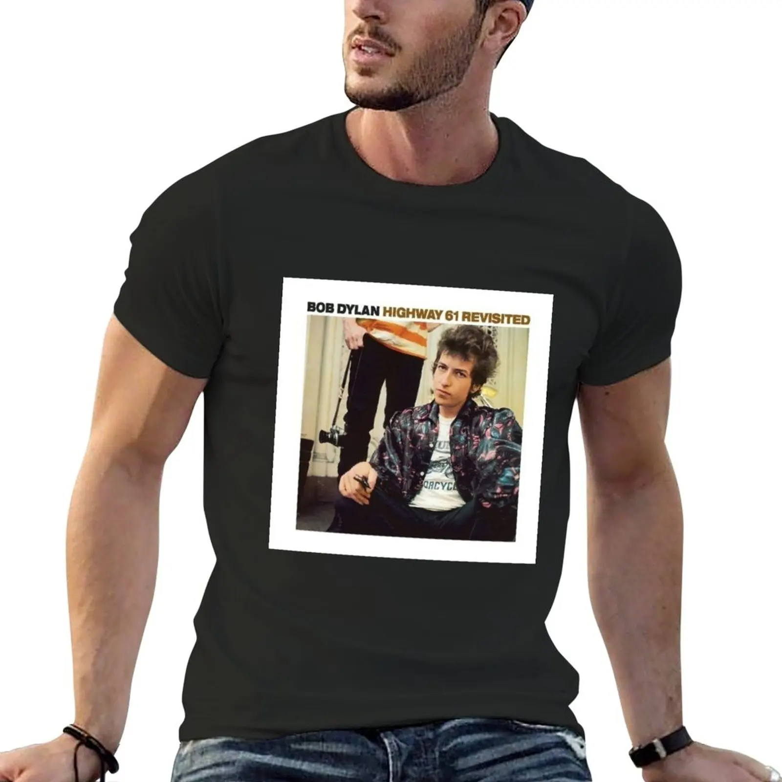 

New Highway 61 Revisited T-Shirt heavyweight t shirts graphics t shirt oversized t shirts mens cotton t shirts