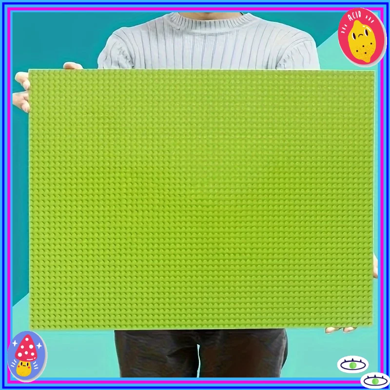 

32x32 Building Brick Baseplate for Kids, DIY Assembly Wall Board Compatible STEM Educational Construction Toy Christmas Gift