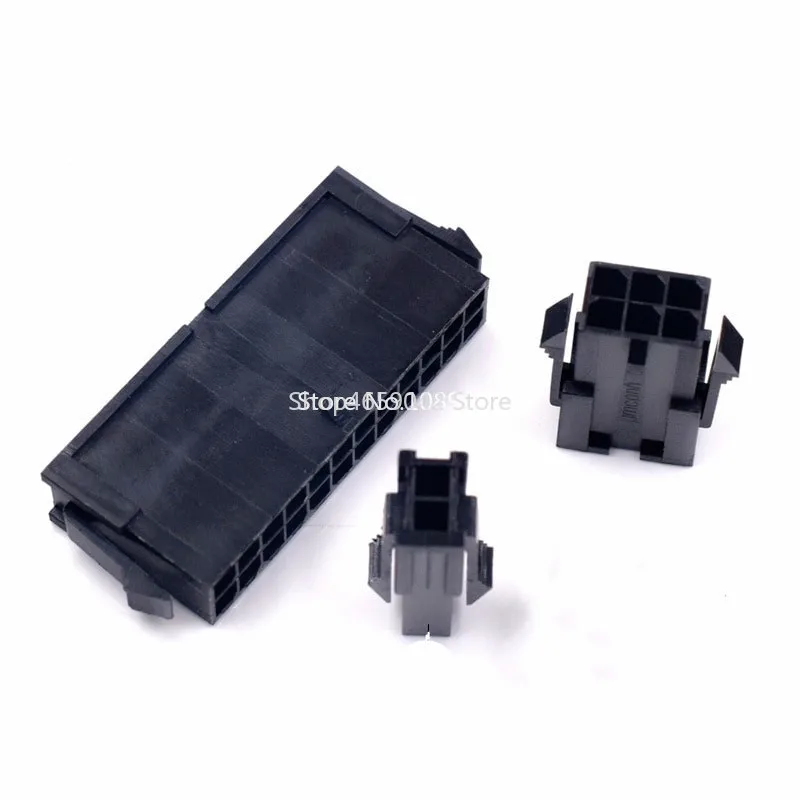 5sets Micro-Fit 3.0 MM Receptacle Housing + Plug Shell Panel Mount Ear + Male Female Crimp Terminal MX3.0 2*1/2/3/4/5/6/7/8/10P