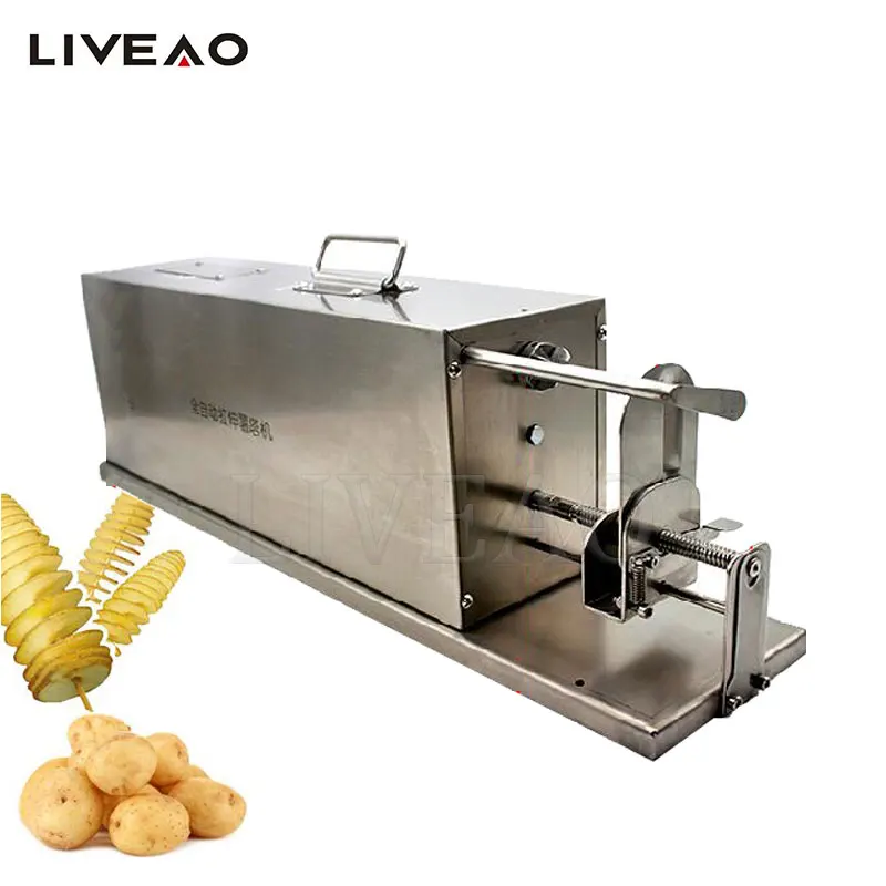 

Professional Potato Slicer Stainless Steel Twisted Spiral French Fry Tornado Potato Tower Fruit Vegetable Cutter Kitchen Tool