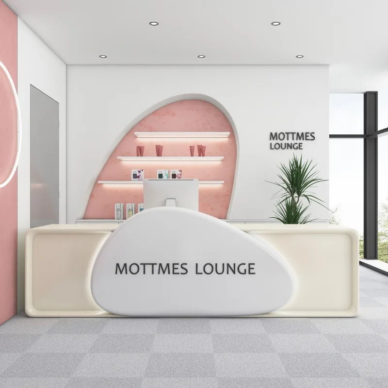 

Lectern Reception Desk Artists Podium Standing Hairdresser Reception Desk Projector Market Mostrador De Tienda Furniture