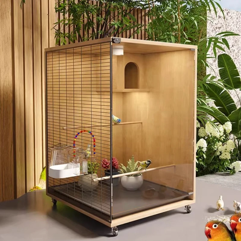 

Birds Parrot Carrier Bird Cage Nesting Box Accessories Rat Decorative Cage Aviary Nests Bird House Parrots Cage Birdhouse