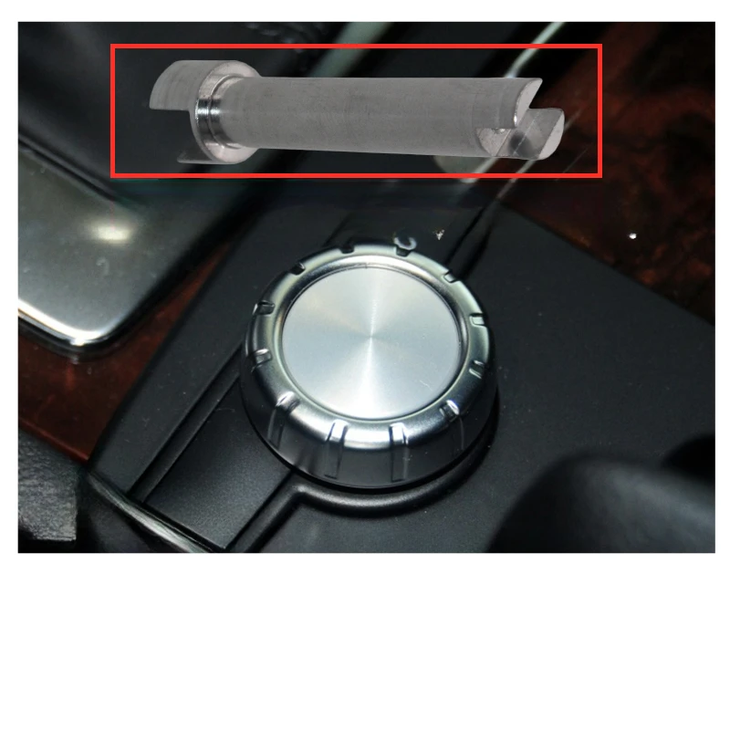 For Benz C E GLK -Class Mouse Axis Gear Lever Electronic File Multi-Media Controller Switch Knob Axis 1pcs