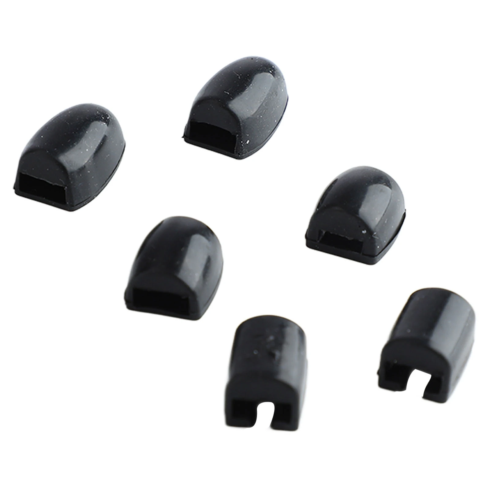 6Pcs Saxophone Key Risers Silicone Comfortable Cushioning Saxophone Finger Pad Sax Thumb Pad