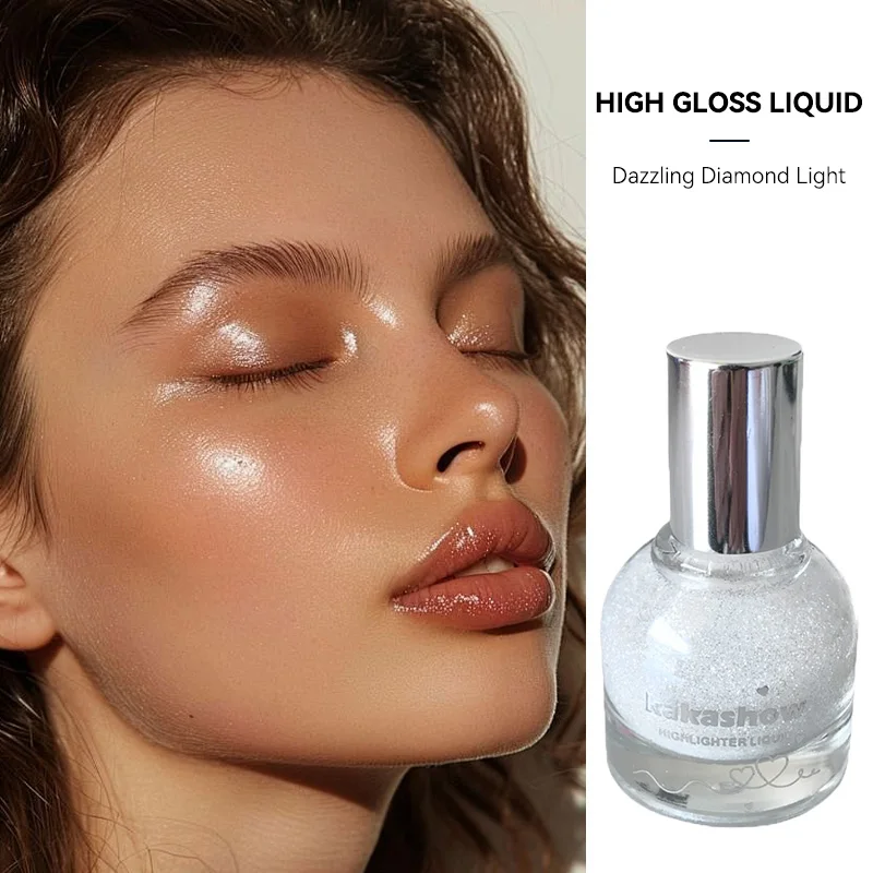 KAKASHOW vloeibare markeerstift - lichtgewicht formule op waterbasis, niet plakkerig, sprankelend diamanteffect, geen glitter fallout