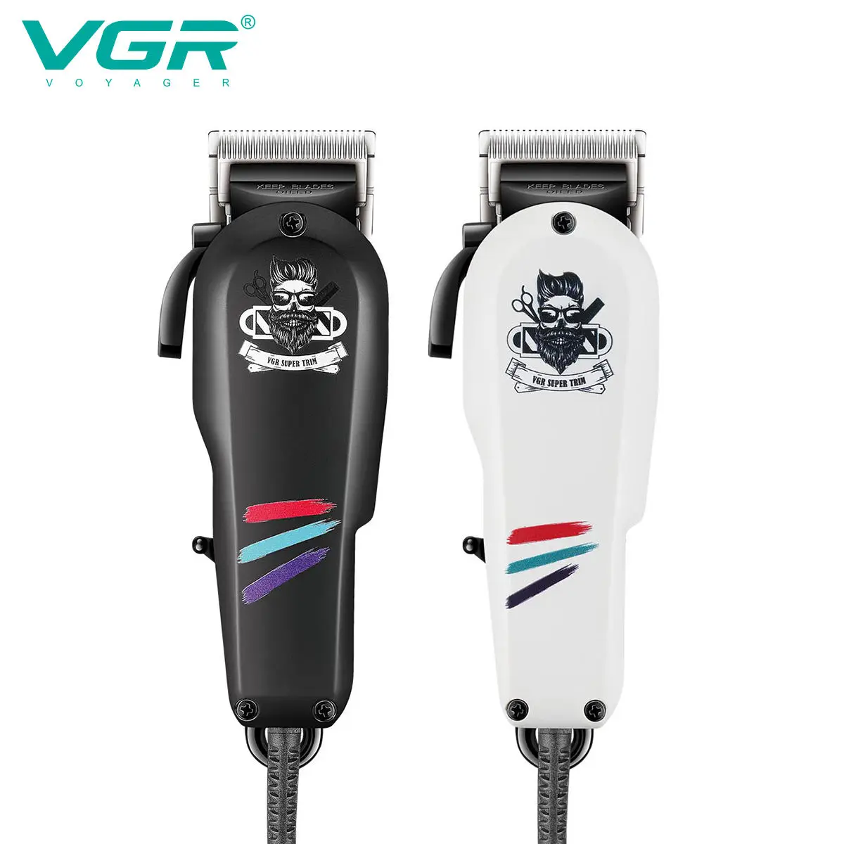 VGR 129 Maquina De Cortar Cabello Barber Salon Electric Professional Hair Clipper for Men Classic hair trimmer