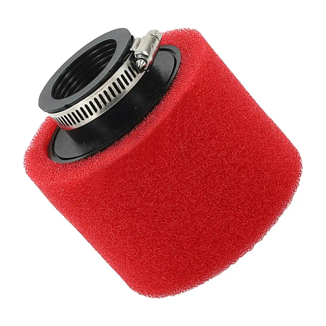 

48-50 мм пенопластовый очиститель воздушного фильтра, локоть для шеи с регулируемым зажимом, подходит для 50cc 70cc 90cc 110cc Dirt Bike ATV Мотоцикл Багги