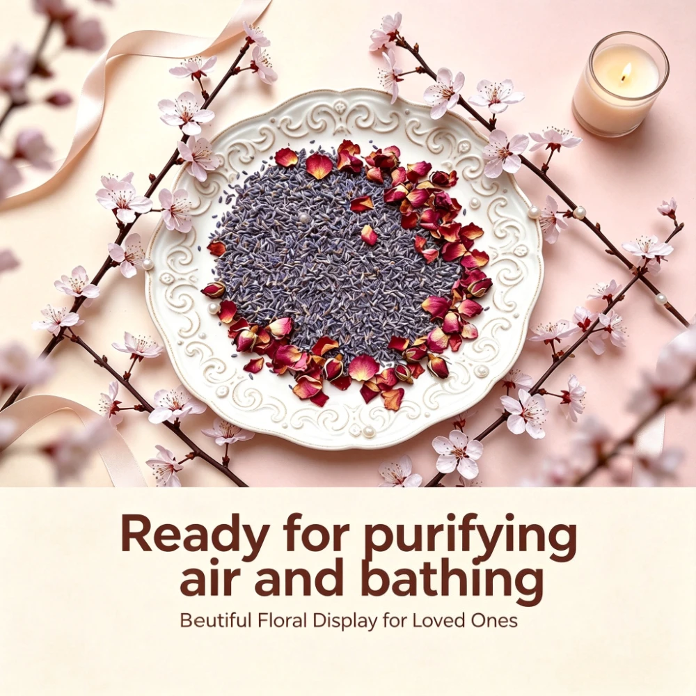 Fragrance Your Home - Kelopak Bunga Lavender Mawar Kering Alami