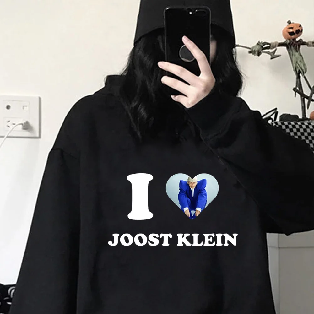 Joost Klein-10代の女性のフード付きスウェットシャツ,モダンなスタイルの服,カワイイのプリントデザイン,パターン化されたパターン,面白い漫画