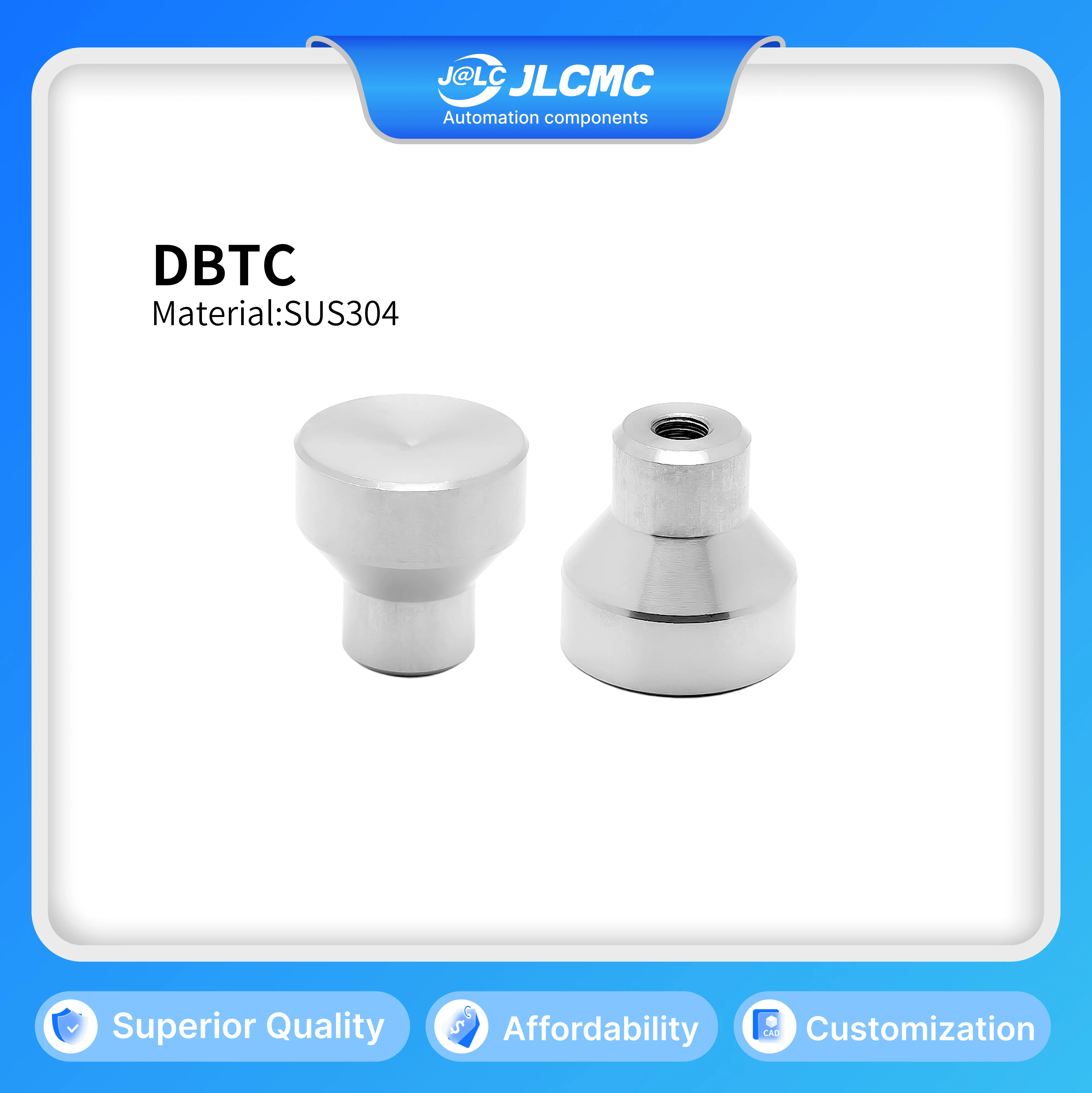 

1pcs Stainless Steel Handle, Internal Thread Cabinet Knob, SUS304 Rustproof, for Drawer Wardrobe Kitchen, Smooth Surface