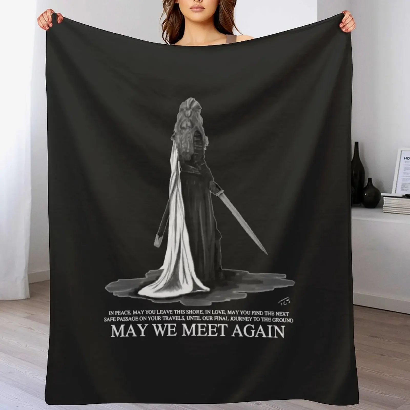 Lexa May We Meet Again Throw Blanket christmas decoration Extra Large Throw Blankets