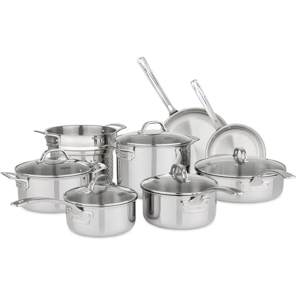 

13-Piece Multi-Layered Cookware Set