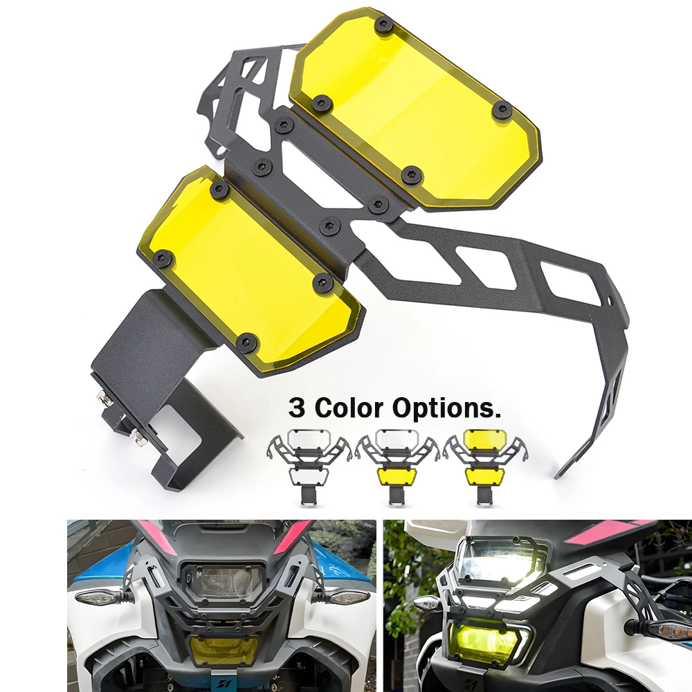 

Motorcycle Headlight Head Light Guard Protector Cover Protection Grille for CFMOTO 450MT 450 MT 2024-2025