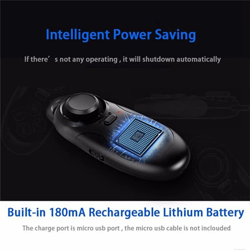 

AA91 Wireless Bluetooth-Compatible Joystick Remote Control for Xiaomi iPhone 8 IOS Android VR PC Phone TV Box Tablet