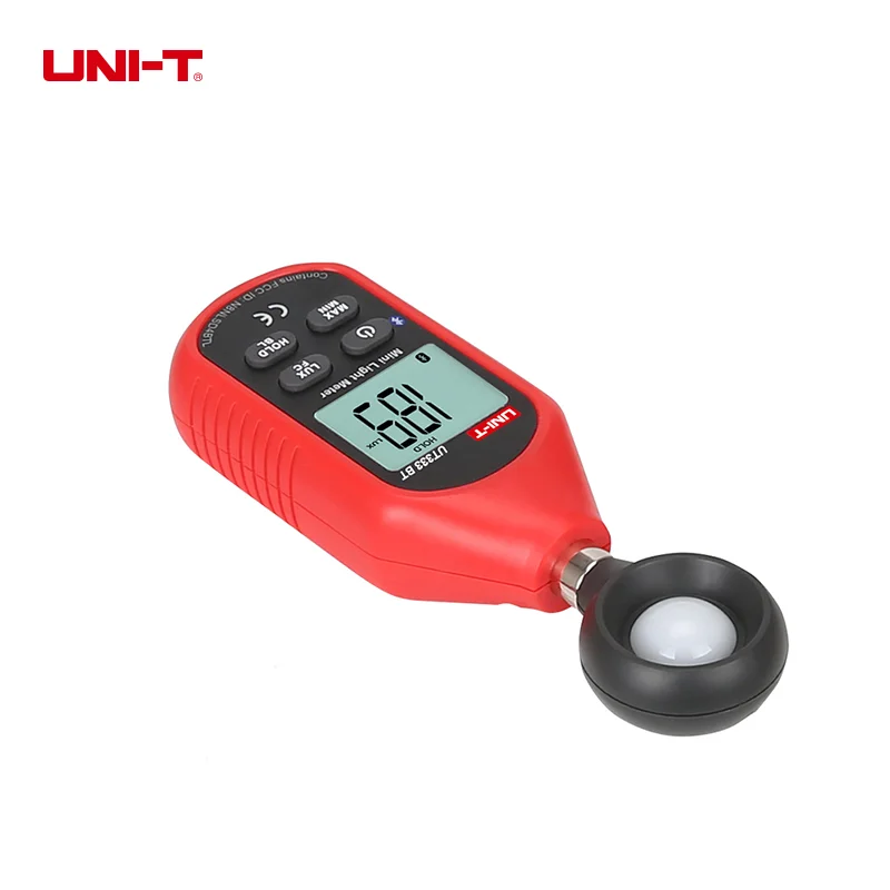 UNI-T UT383 UT383BT Mini Light Meter Digital Professional Luxometer 199900Lux 18500FC Illuminometer Photometer Light Lux Meter