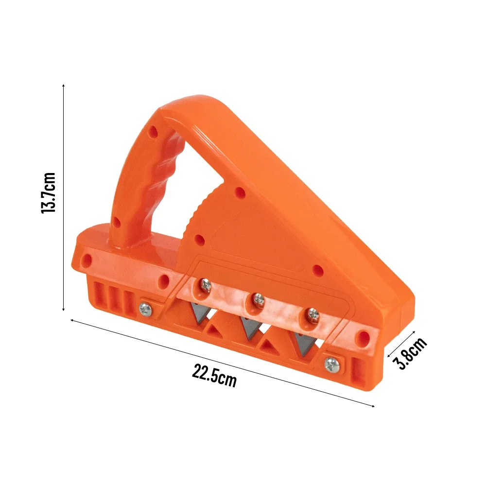 Plasterboard Quick Cutter, Gypsum Board Hand Plane for Precise Drywall Edge Chamfering at 45°/60° Woodworking Trimmer Hand Tools