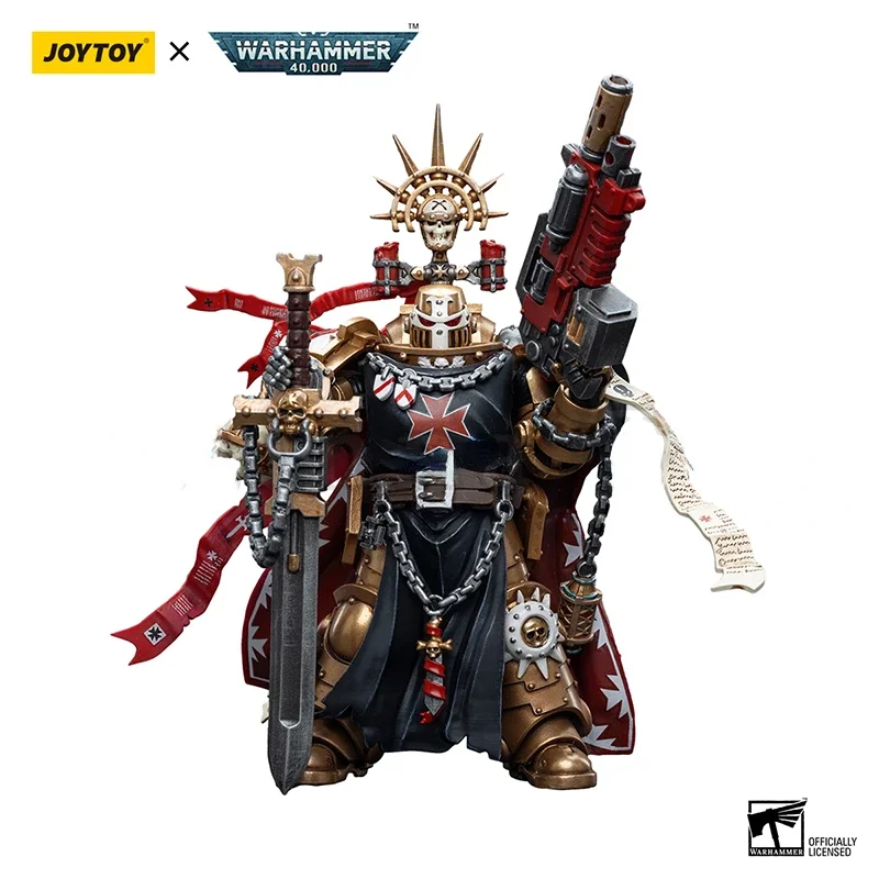 JOYTOY 1/18 Actionfigur 40K Black Templars Squads Anime Collection Militärmodell