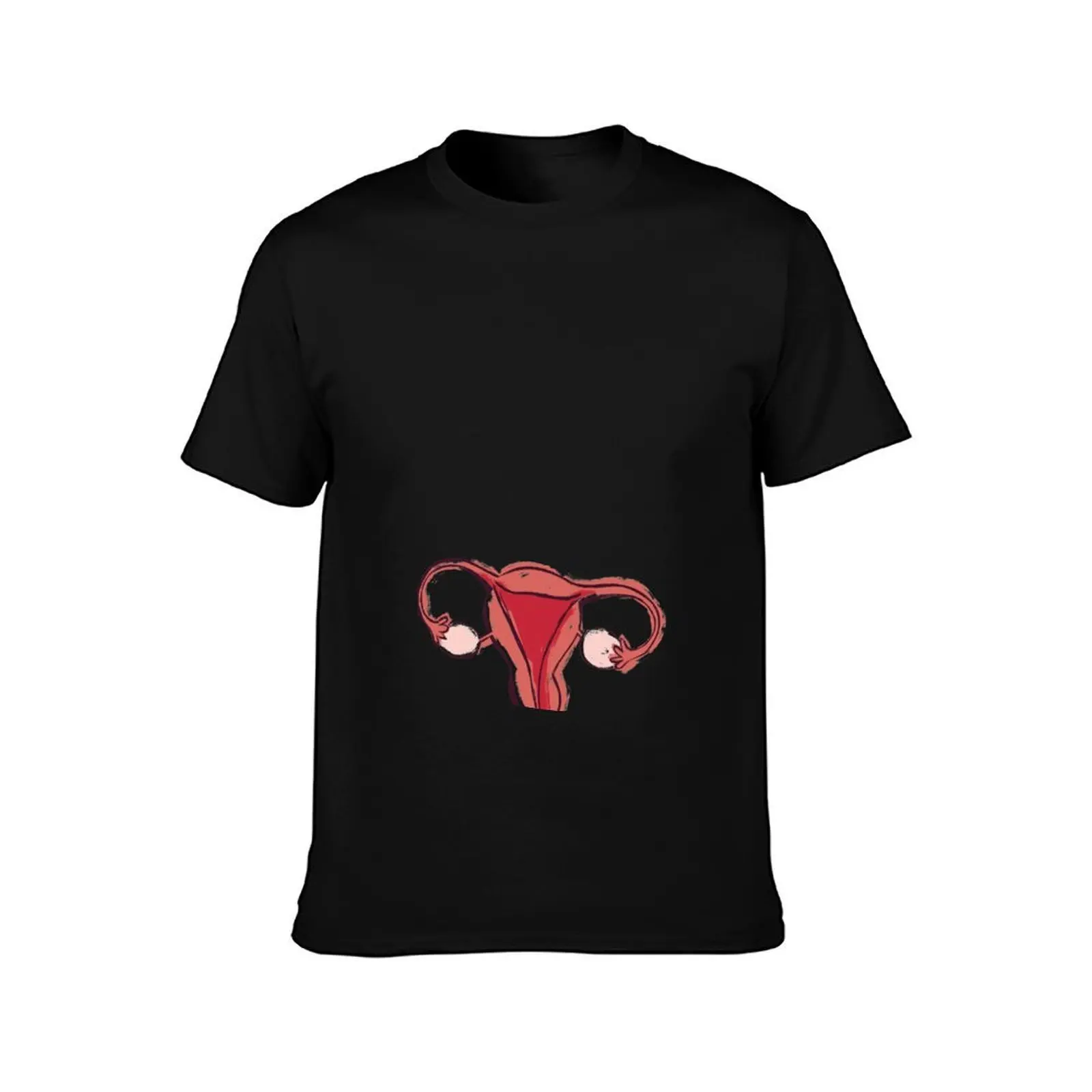Uterus (single) T-Shirt Big Size Daily Wear T-Shirt