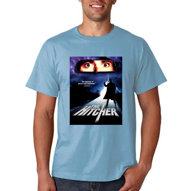 The Hitcher Movie Mens T Shirt Japanese Streetwear Tee Shirt Gym T-Shirt 100% Cotton T-Shirts Men Tops