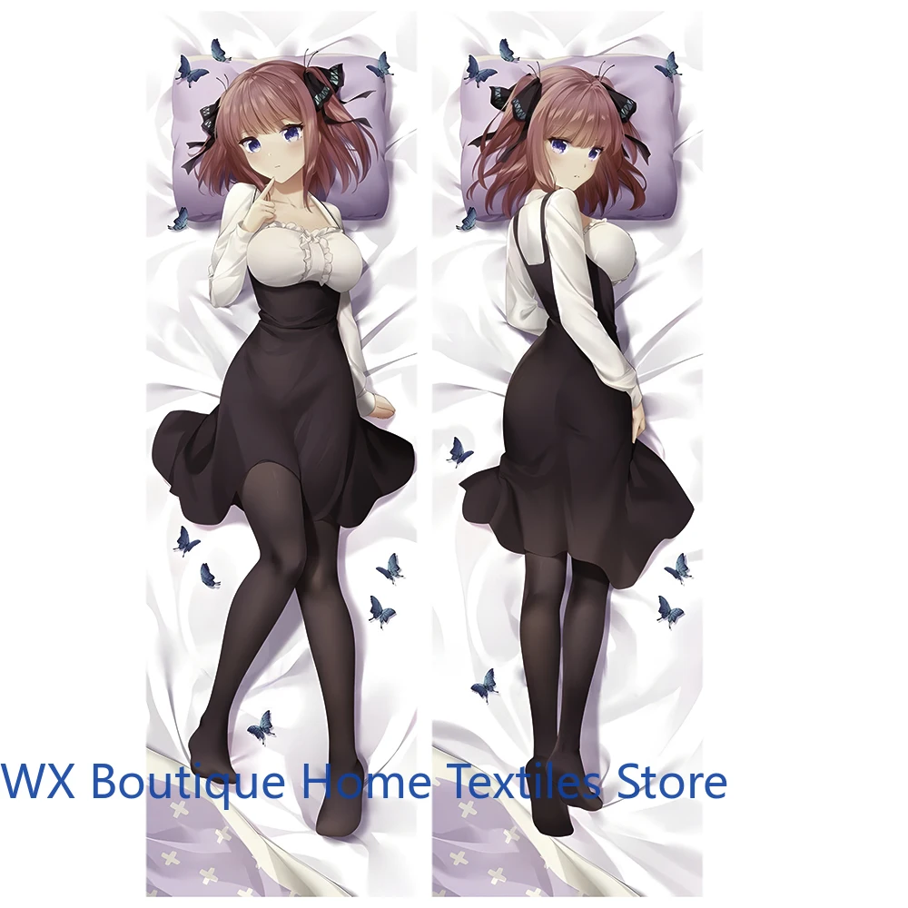 

Аниме The Quintuplets Nakano Nino наволочка для тела Dakimakura изголовье подушка наволочка