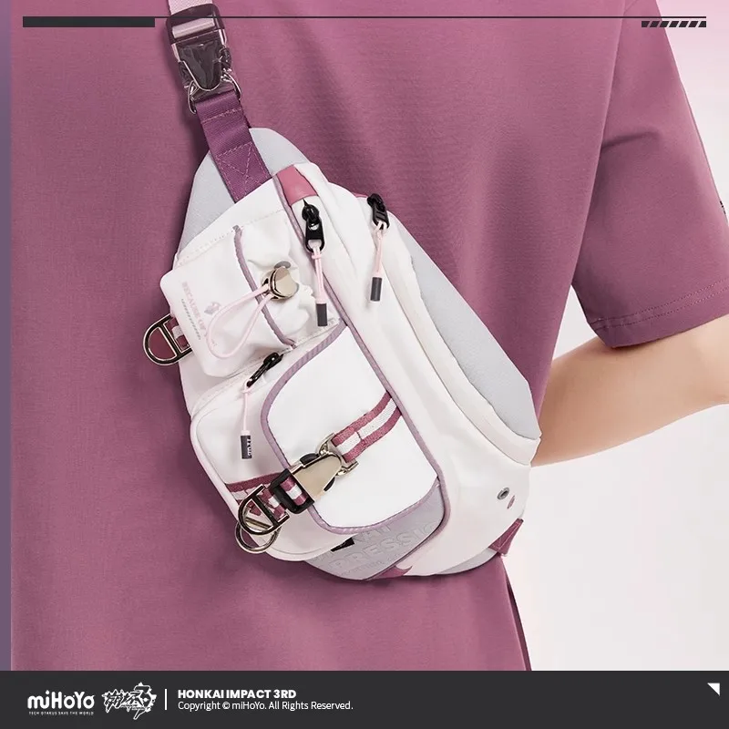 

Official miHoYo Honkai Impact 3rd The Story of Being Here Because of You Theme Chest Bag Anime & Game Accessories Clothing