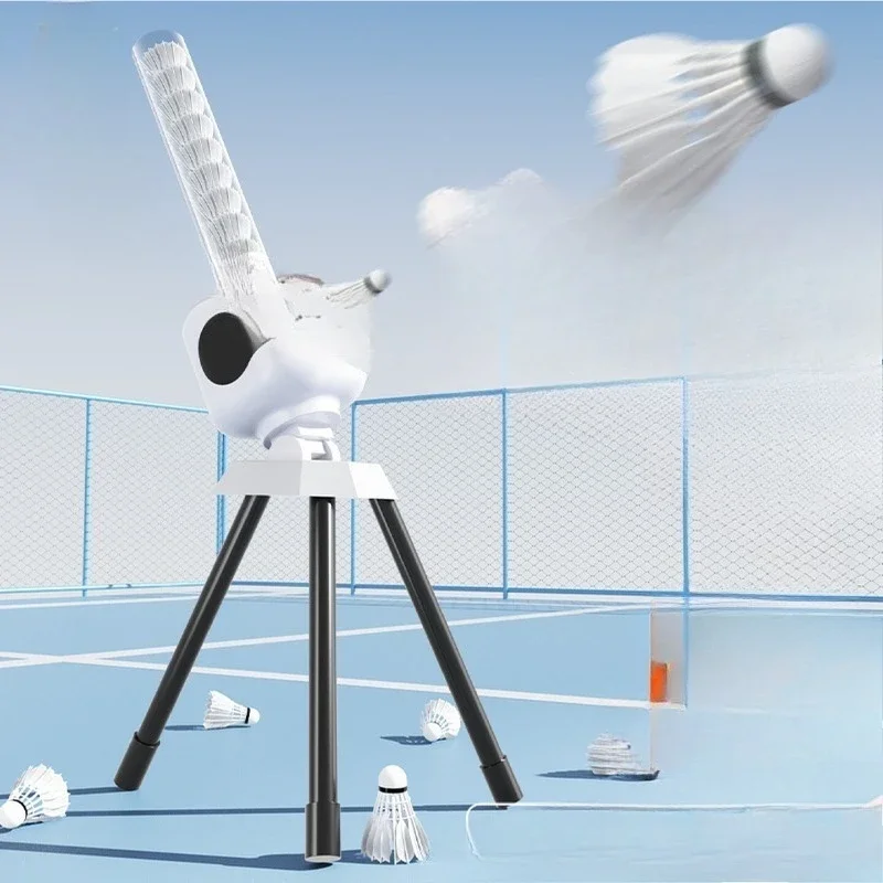 Badminton automatic serve machine Household single training self-training high ball launcher