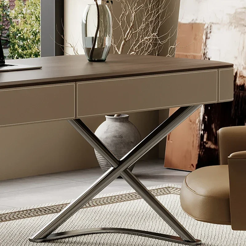 Desk Organizer Home Office Tables Reading Work Furniture Multifunction Computer Desks Workstation Acrylic Table Bedside Study