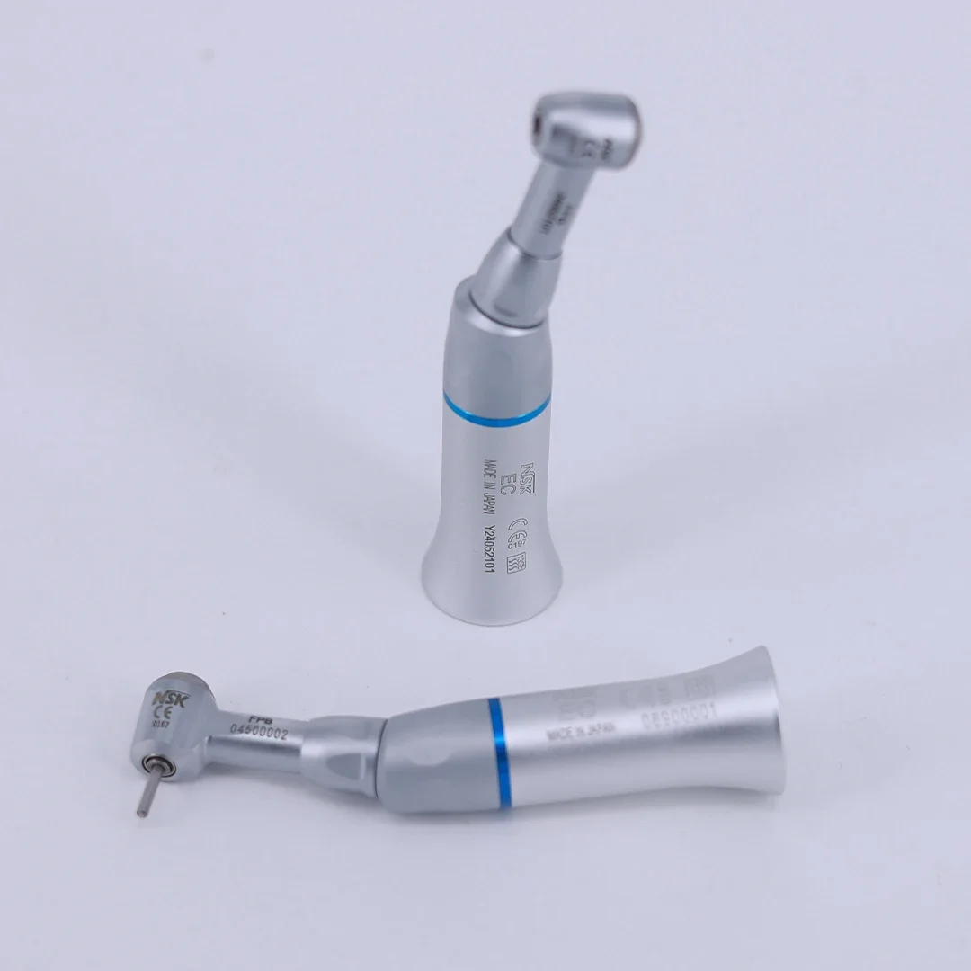 NSK FFB/FPB Dental 1:1 Direct Drive Contra Angle Low Speed Handpiece Contra Angle Handpiece CA-burs Ø 2,35 mm/FG-burs 1,6 mm