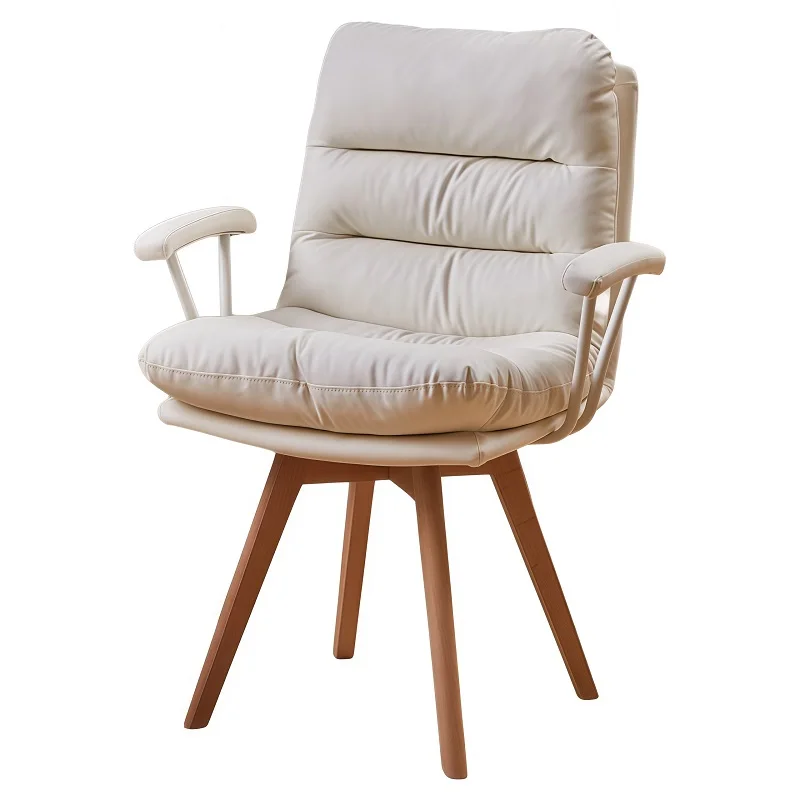 

Soild Wood Modern Office Chair Computer Breathability Chaise De Bureaux Chair Furniture Swivel Simple Conference Cheap Armchair