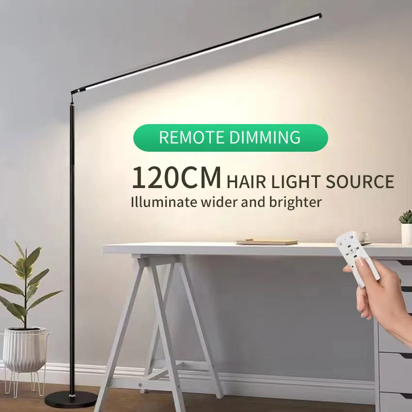 

Living Room Adjustable LED Floor Lamp, Standing Reading Lamp, Children's Study Lamp, Dimmable, Bedroom and Office Decoration