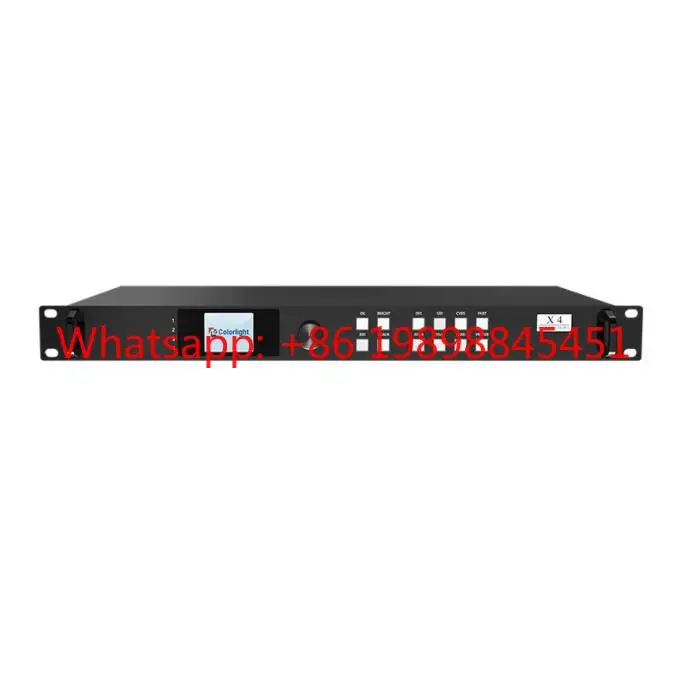Colorlight X-Series X4 LED Controller，4 Gigabit Ports，2.6M Pixels Video Processor for LED Display