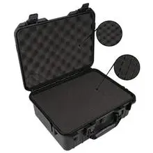 1PC Hard Carry Case Bag Hardware Toolbox with Pre-Cut Sponge Storage PreCut Sponge Storage Box Safety Protector Tool Organizer