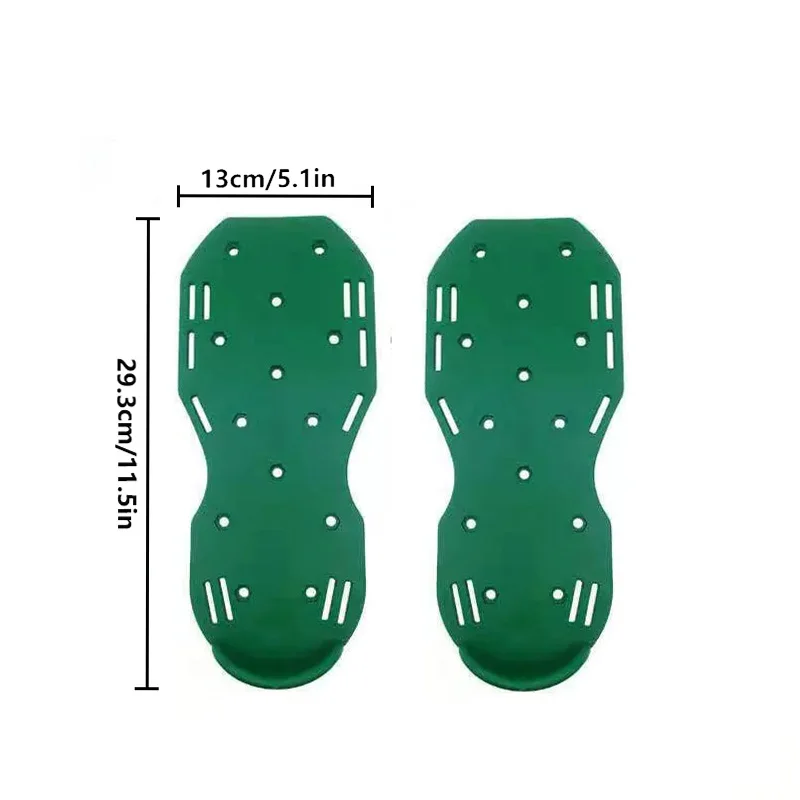 Lawn Aerator Shoes Super Heavy Duty No Broken Sole Strong Nails Aerator Shoes Aerator Spikes Garden Grass Shoes for Epoxy Resin