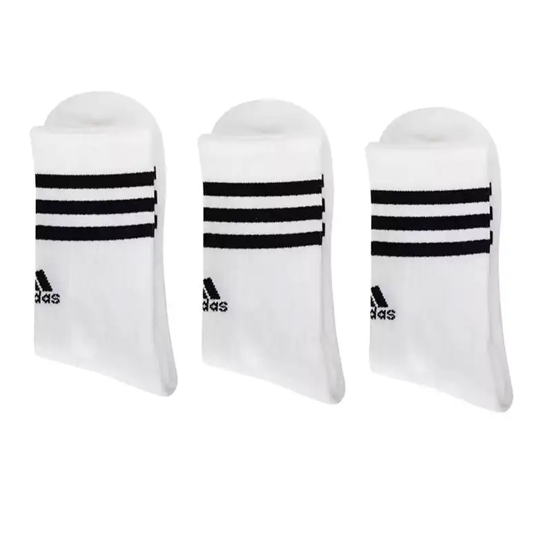 

Popular Adidas sports socks for men and women, three pairs for each season, breathable and comfortable mid-calf socks HT3458
