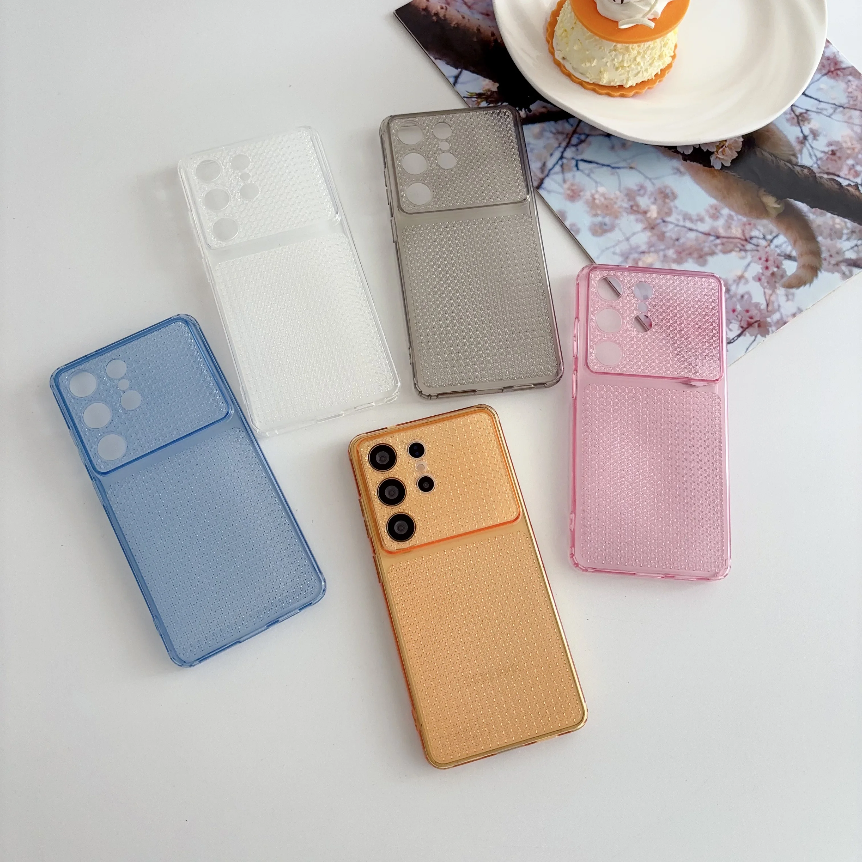 New Luxury Bling Glitter Clear Case For Samsung galaxy A57 A37 A27 A17 A16 A26 A36 A56 A54 Shockproof TPU Transparent Soft Cover